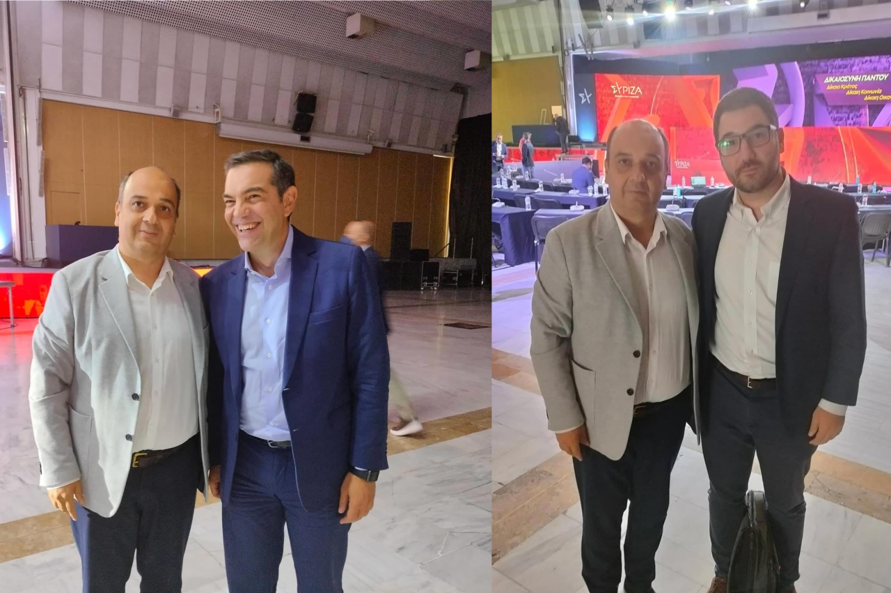 ΕΝΩΣΗ ΙΔΙΟΚΤΗΤΩΝ ΕΠΑΡΧΙΑΚΟΥ ΤΥΠΟΥ – Συνάντηση του Β’ Αντιπροέδρου της Ε.Ι.Ε.Τ. με τον Αλέξη Τσίπρα και τον Νάσο Ηλιόπουλο στην 86η ΔΕΘ ΕΝΩΣΗ ΙΔΙΟΚΤΗΤΩΝ ΕΠΑΡΧΙΑΚΟΥ ΤΥΠΟΥ – Συνάντηση του Β’ Αντιπροέδρου της Ε.Ι.Ε.Τ. με τον Αλέξη Τσίπρα και τον Νάσο Ηλιόπουλο στην 86η ΔΕΘ