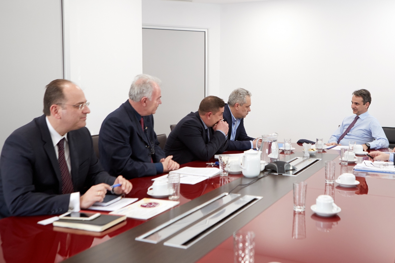 ΕΝΩΣΗ ΙΔΙΟΚΤΗΤΩΝ ΕΠΑΡΧΙΑΚΟΥ ΤΥΠΟΥ – Συνάντηση Ενώσεων με τον πρόεδρο της Νέας Δημοκρατίας