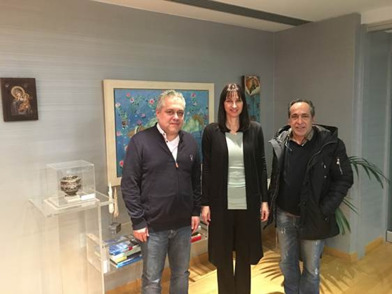 ΕΝΩΣΗ ΙΔΙΟΚΤΗΤΩΝ ΕΠΑΡΧΙΑΚΟΥ ΤΥΠΟΥ – Συνάντηση με την Υπουργό Τουρισμού κ. Έλενα Κουντουρά