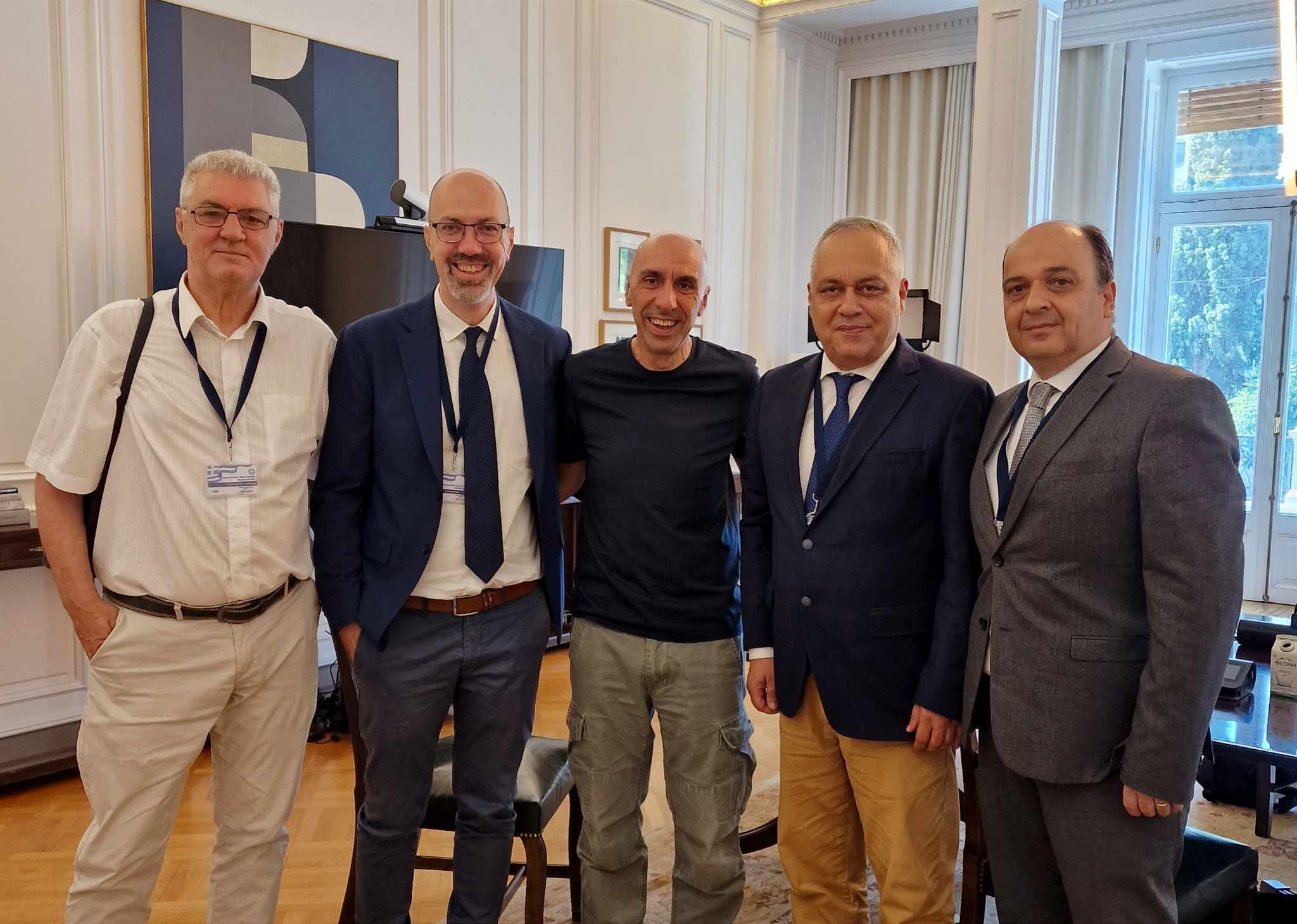 Συνάντηση εκπροσώπων της Ε.Ι.Ε.Τ. με τον υφυπουργό στον Πρωθυπουργό κ. Ιωάννη Μπρατάκο