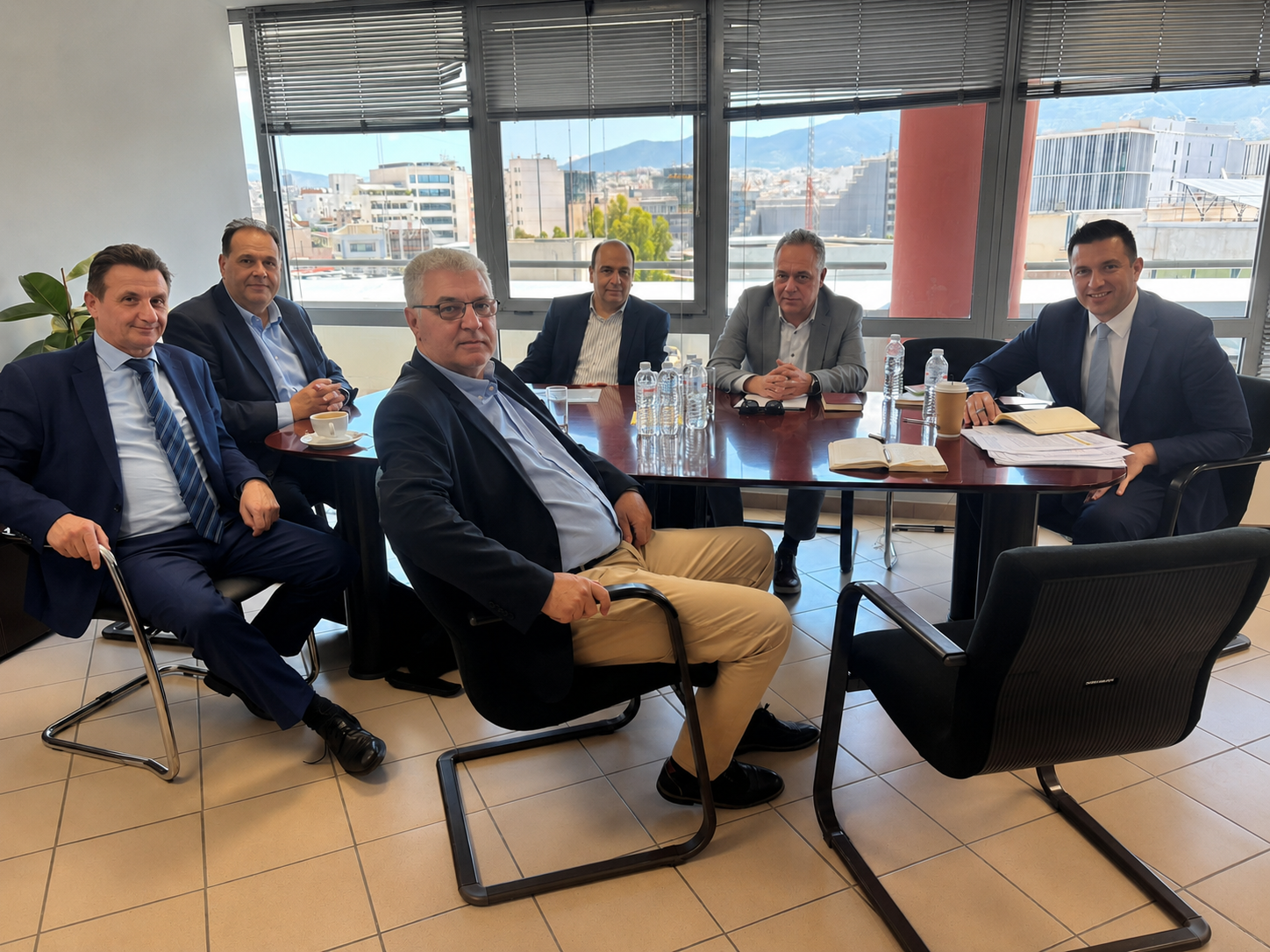 Συνάντηση του Δ.Σ. της ΕΙΕΤ με τον Γενικό Γραμματέα Επικοινωνίας – Ενημέρωσης